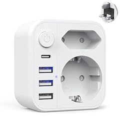 Hoembpn reiseadapter adapter gebraucht kaufen  Wird an jeden Ort in Deutschland