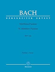 Matthäus passion bwv gebraucht kaufen  Wird an jeden Ort in Deutschland