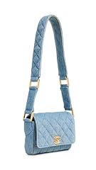 Chanel blue denim for sale  Delivered anywhere in USA 