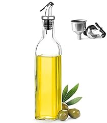 Glass oil bottle for sale  Delivered anywhere in Ireland