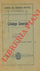 Catalogo generale. usato  Spedito ovunque in Italia 