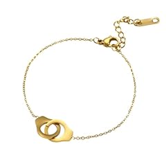 Bracelet menotte acier d'occasion  Livré partout en Belgiqu