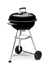 Weber Compact Kettle Charcoal Grill, Ø 47 cm, Black for sale  Delivered anywhere in UK