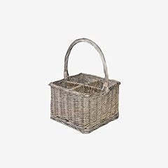 Grey wicker wine for sale  Delivered anywhere in UK