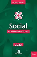 Social dictionnaire pratique d'occasion  Livré partout en France