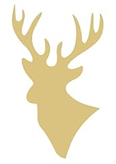 Deer cutout unfinished for sale  Delivered anywhere in USA 
