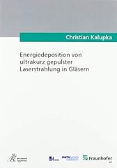 Energiedeposition ultrakurz ge gebraucht kaufen  Wird an jeden Ort in Deutschland