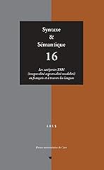 Syntaxe sémantique 2015. d'occasion  Livré partout en France