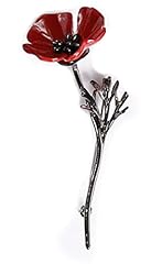 Gfm poppy brooch for sale  Delivered anywhere in UK