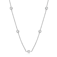 Dyunq moissanite necklace for sale  Delivered anywhere in USA 