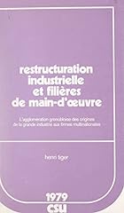 Restructuration industrielle f d'occasion  Livré partout en France