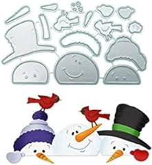 Christmas snowmen cutting for sale  Delivered anywhere in UK