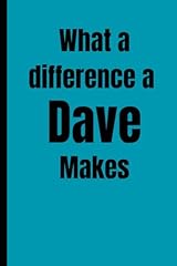 Difference dave makes for sale  Delivered anywhere in UK