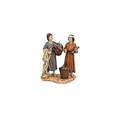 Coppia pastori presepe usato  Spedito ovunque in Italia 