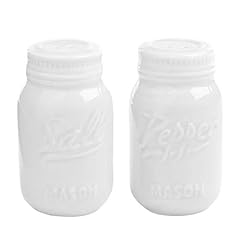Whiteceramic mason jar for sale  Delivered anywhere in USA 
