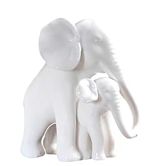 White ceramic elephant for sale  Delivered anywhere in USA 