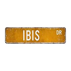 Ibis street sign for sale  Delivered anywhere in USA 
