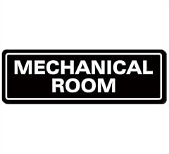 Mechanical room sign for sale  Delivered anywhere in USA 
