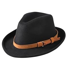Men wool fedora for sale  Delivered anywhere in UK