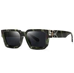 Retro rectangle sunglasses for sale  Delivered anywhere in USA 