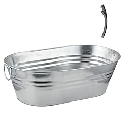 Used, Katai - Galvanized Steel Drinks Bucket - Oval, 5.5 for sale  Delivered anywhere in USA 