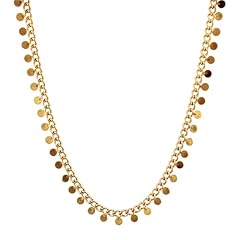 Gold coin necklace for sale  Delivered anywhere in USA 