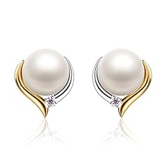 Jewlldeen pearl earrings for sale  Delivered anywhere in UK