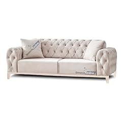 Snooze velvet chesterfield for sale  Delivered anywhere in UK