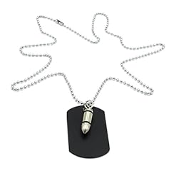 Collana con targhetta usato  Spedito ovunque in Italia 