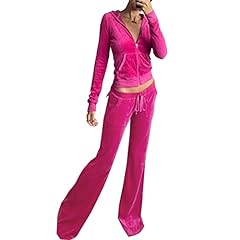 Women piece velour for sale  Delivered anywhere in USA 
