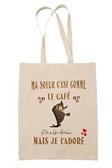Tote bag humour d'occasion  Livré partout en France