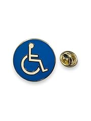 Blue disabled pin for sale  Delivered anywhere in UK