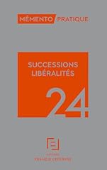 Mémento successions libérali d'occasion  Livré partout en France