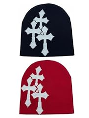 Y2k knitted beanies for sale  Delivered anywhere in USA 
