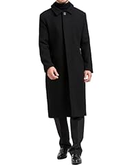 Mens black overcoat for sale  Delivered anywhere in UK