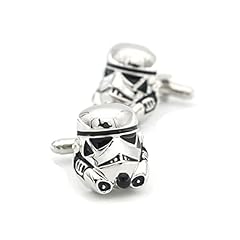 Gaueiour stormtrooper cufflink for sale  Delivered anywhere in Ireland