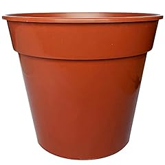 Used, Elixir Gardens Plant Pot | Deep Terracotta Plastic for sale  Delivered anywhere in UK