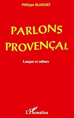 Parlons provençal langue d'occasion  Livré partout en France