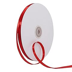 Red ribbon 6mm for sale  Delivered anywhere in UK