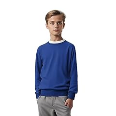 Boys crew neck for sale  Delivered anywhere in UK