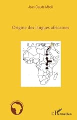 Origine langues africaines d'occasion  Livré partout en France