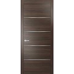 Brown modern door for sale  Delivered anywhere in USA 
