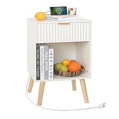 Fultyle white nightstand for sale  Delivered anywhere in USA 