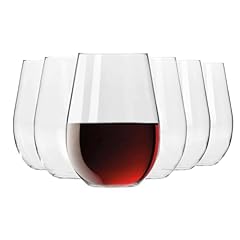 Krosno stemless red for sale  Delivered anywhere in UK