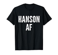 Hanson shirt for sale  Delivered anywhere in USA 