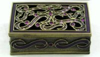 Jewelled trinket box for sale  Delivered anywhere in Ireland