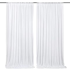 White backdrop curtains for sale  Delivered anywhere in USA 