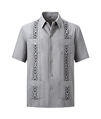 Men guayabera shirts for sale  Delivered anywhere in USA 