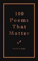 100 poems matter for sale  Delivered anywhere in USA 