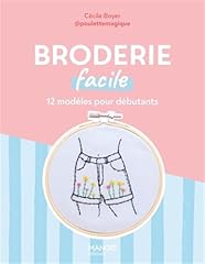 Broderie facile modèles d'occasion  Livré partout en Belgiqu